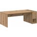 Table basse chêne artisanal 101,5 x 50 x 37 cm