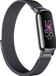 Strap-it Milanees Smartwatch bandje - Geschikt voor Fitbit Inspire 3 - Zwart
