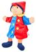 Sterntaler 3601420 Handpop Kasper, 30 x 26 x 10 cm, blauw/rood