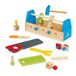 Dal - Gereedschapskist van hout voor kinderen, meerkleurig, 54109