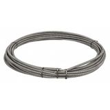 RIDGID 37847 C-32 Binnenkern Kabel voor K-3800 en K-375 Drum Machines, 0,9 cm x 22,8 m, afvoerreinigingkabel, grijs