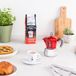 Moka cafetière induction, 6 tasses, 280 ml, rouge