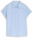 Tom Tailor Blouse ample en lin - Taille 40 - fjord blue irregular stripe