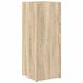 vidaXL - Opslaghaak - & - Rek - Sonoma Eik - 25 x 24,5 x 64 cm - Bewerkt hout
