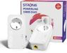 STRONG AV1000 Mbit/s Powerline adapterset met stopcontact