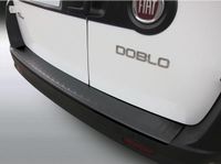 ABS RGM ABS Achterbumper beschermlijst passend voor Fiat Doblo & Opel Combo 12/2014- Zwart