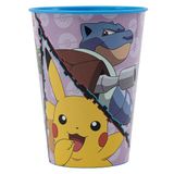 STOR Pokémon Kinderbeker 260ml Plastic - Herbruikbaar, Onbreekbaar, BPA-Vrij - Ideale Drinkbeker voor Kinderen Thuis en op School