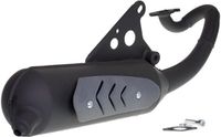 Polini Pot d'échappement pour Scooter Aprilia 50 SR Avant 2002 200.0317 Neuf Noir
