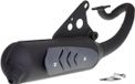 Polini Pot d'échappement pour Scooter Aprilia 50 SR Avant 2002 200.0317 Neuf Noir