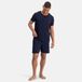 Bamboo Basics Pyjama Korte Broek Heren Nolan - Navy