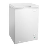 COMFEE RCC102WH2EU(E) Vrijstaande vrieskast, 99 l, om te zetten in vriezer, inverter, 4 sterren, geschikt voor de garage, wit [energieklasse E]