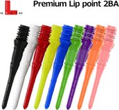 L-Style Premium Lippoint Soft Tip Dart Punten - 2BA - Zwart - 3 stuks