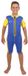 Abysstar Sea Spring 2.5 Mm Shorty junior à manches courtes bleu 8 ans garçon
