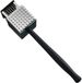 Unyqoos® Maillet à viande double face avec poignée ergonomique en Inox noir