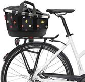 Klickfix Reisenthel Fietsmand GT met Uniclip - Zwart/Multicolor - 21 liter - Achter