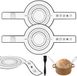 Dutch Oven 2-pack tapis de cuisson en silicone
