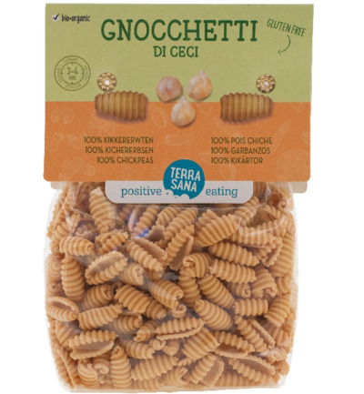 TerraSana Gnocchetti di ceci 100 kikkererwtenmeel 250 G