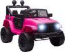 HOMCOM Kinderen elektrisch off-road speelgoedtruck - Roze