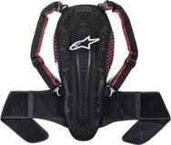 Alpinestars Nucleon KR-2 Black Smoke Red Back Protector - Maat L