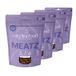 catz finefood Meatz kattenlekkernijen kalkoen nr. 19 - knapperige strepen van 100 procent kalkoenvlees - kattensnack voor mensen met een allergie zonder suiker, graanvrij (4 x 45 g)