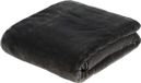 Gözze Premium kasjmier deken sprei 220 x 240 cm antraciet