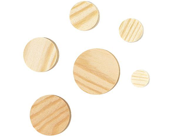 Wolfcraft 50 wooden plugs - 2940000