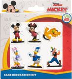 Dekora Disney Mickey Friends Cake Toppers 3cm pk/6