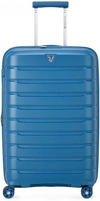 Roncato B-Flying 4 Wiel Trolley Medium 68 Denim Blue