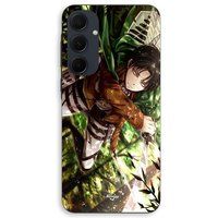 Maniacase Coque Pour Samsung galaxy A35 Attaque titans levi ackerman
