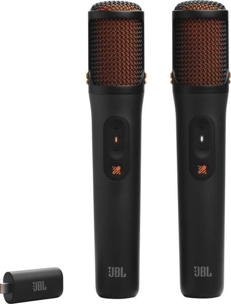 JBL EasySing Mic Mini - Draadloze Microfoon Set - USB-C, AUX, Bluetooth - Compacte Microfoon - Karaoke - Dasspeld - Lavalier - Video's, Livestreams, Vloggen, Podcast, Content - PartyBox