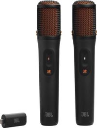 JBL EasySing Mic Mini - Draadloze Microfoon Set - USB-C, AUX, Bluetooth - Compacte Microfoon - Karaoke - Dasspeld - Lavalier - Video's, Livestreams, Vloggen, Podcast, Content - PartyBox