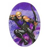 HKM 10233916 patches, stof, paars/zwart/grijs, één maat