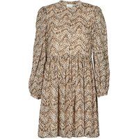 VILA Visunara L/s Dress 14060365 Humus