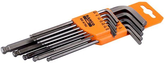 BAHCO Inbussleutelset BE-9780