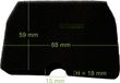 Husqvarna Filtre à air pour 343 F, FR, FRM, 345 RX, FX, FXT, 537 42 71-01