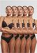 Urban Classics Basic Cotton Tanga 5-Pack String Dames XS Zwart