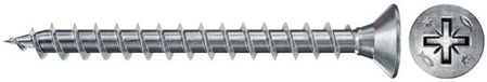 Fischer Power-Fast II FPF II CZF 3 x 35 mm BC verzonken kop met kruiskop PZ1 volle draad galvanisch verzinkt blauw gepassiveerd - 670040
