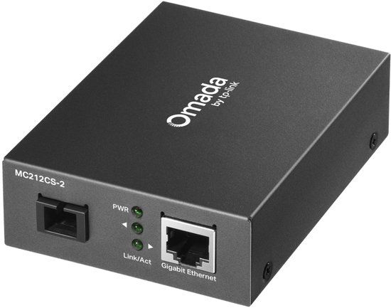 TP-Link MC212CS-20 Glasvezel Mediaconverter
