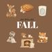 My Boujee Fall: A Cozy First Words Book