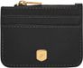 FOSSIL Lennox Zip Card Case Zwart Leer
