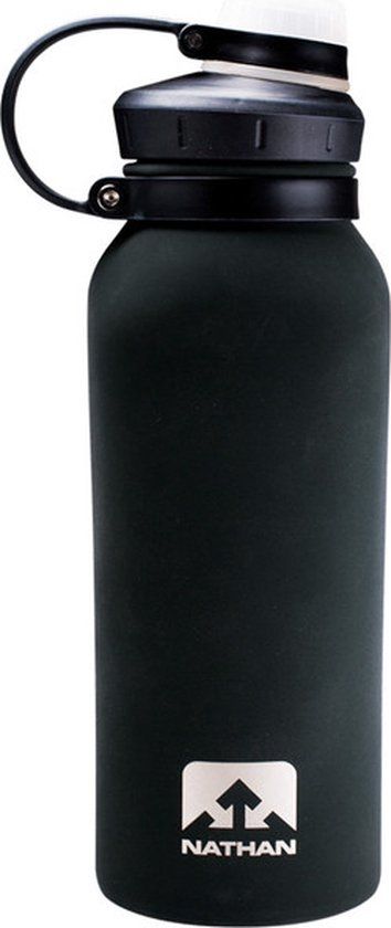 Nathan HammerHead Steel Bottle 710ml - Black