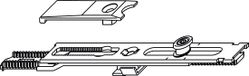 Maco draaikiep Maco Beschlage(e) I.S.-verlengstuk 130mm (1 nok) zilverlook