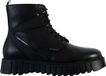 Kickers Leren enkellaarsjes Kick Fabulous Zwart