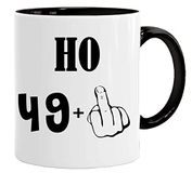 Verjaardagmok, Ho 49 + 1, cadeau voor 50 jaar, originele en grappige cadeaus voor mannen en vrouwen, voor hem/voor haar, cadeau-ideeën voor vriendin verjaardag, verjaardagscadeau voor mama, papa, oma,