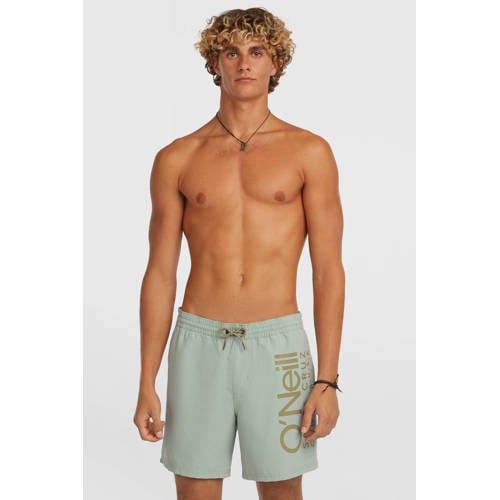 O'Neill zwemshort Cali 16' met logo lichtgroen