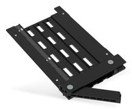 Icy Dock MB038TP-B HDD-/SSD-behuizing Zwart 2.5"