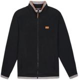TBS Leann Zip-up sweatshirt zwart 3XL