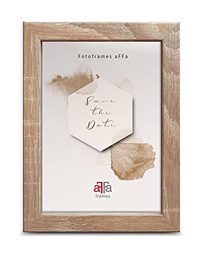 aFFa frames aFFa-frames, Hekla, MDF fotolijst, onderhoudsvriendelijk, rechthoekig, met acrylglas front, licht eiken, 18 x 24 cm