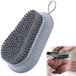 Elodame B.V. Brosse à ongles résistante - Poils rigides - Nettoyage des ongles - Lavage à la main - Gris - 14 x 7 cm