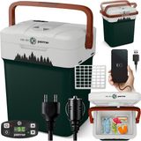 Peme Essential Elektrische Koelbox 25.7L - Thermo-elektrisch - Koelen & Verwarmen - 12V Autolader & 220/230V Stopcontact - Pine Forest